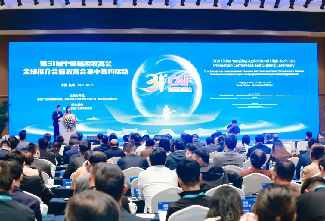 ​丰农控股在第31届杨凌农高会作全球推介，签约线上农高会、上合组织农技网络培训学院项目